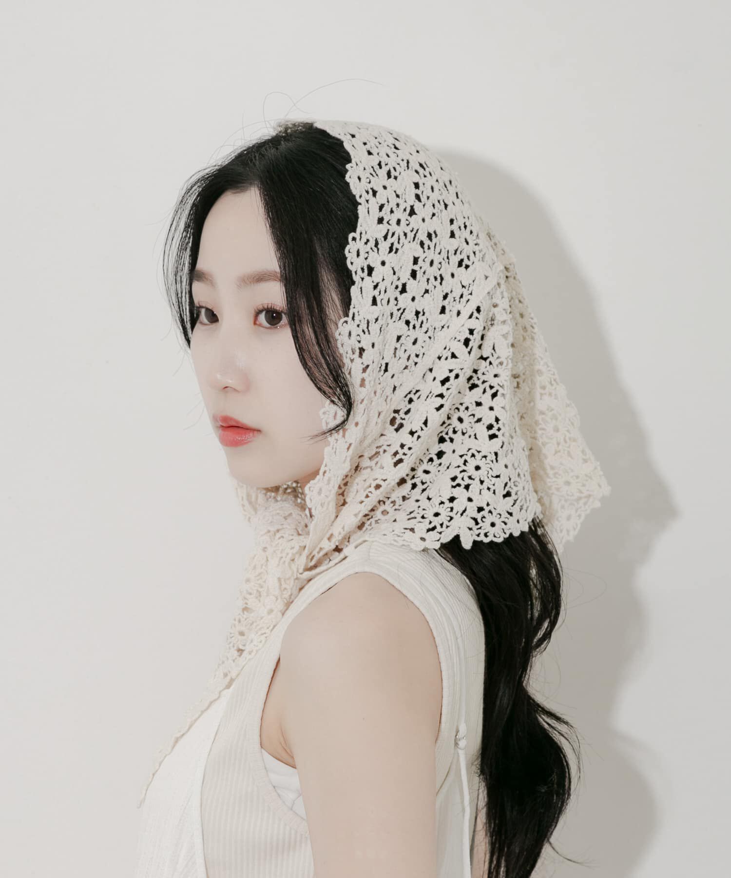 SMELLY「クロシェスカーフ」|バンダナ・スカーフ|