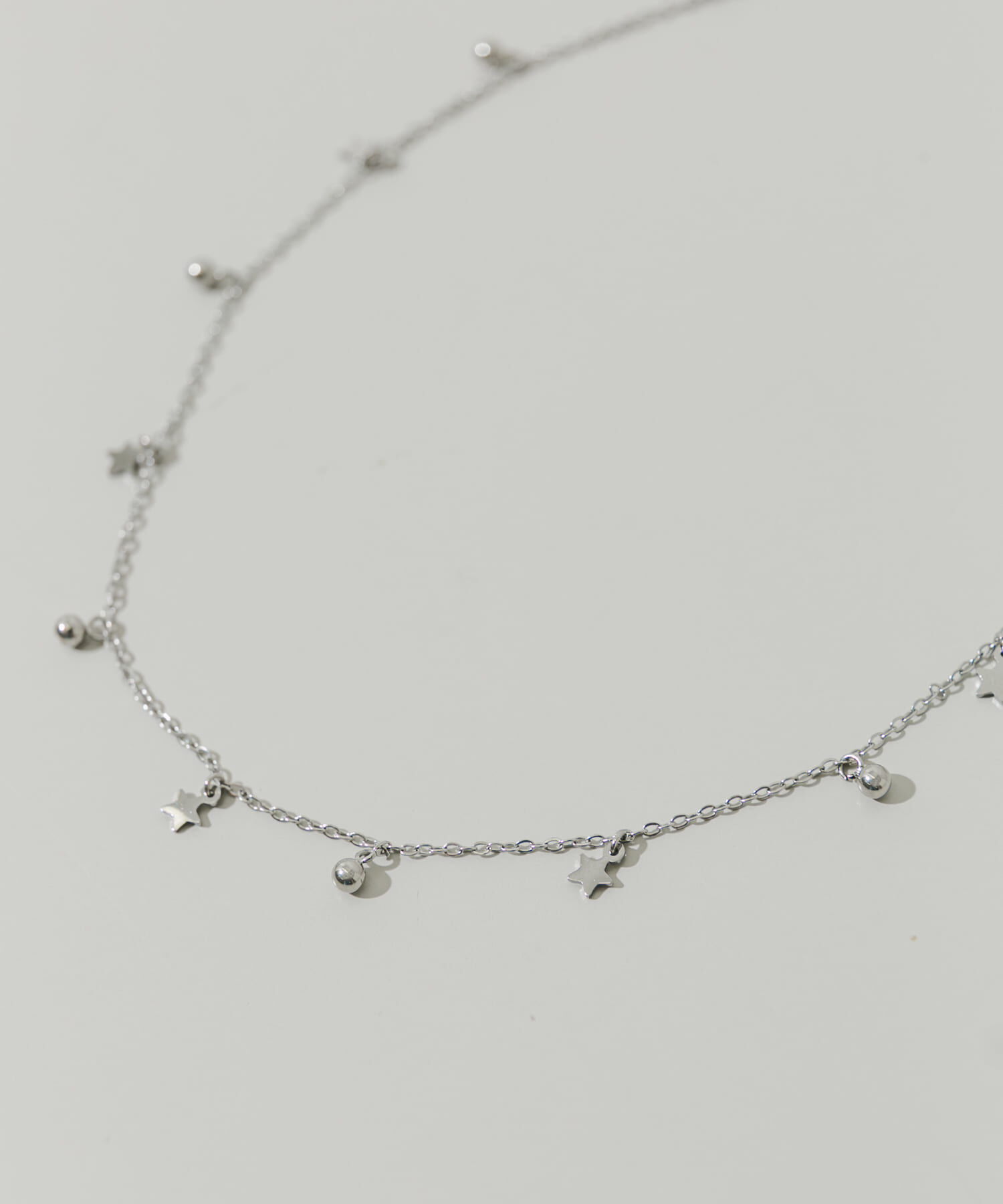 SMELLY「ステンレススターチャームネックレス」|ネックレス|