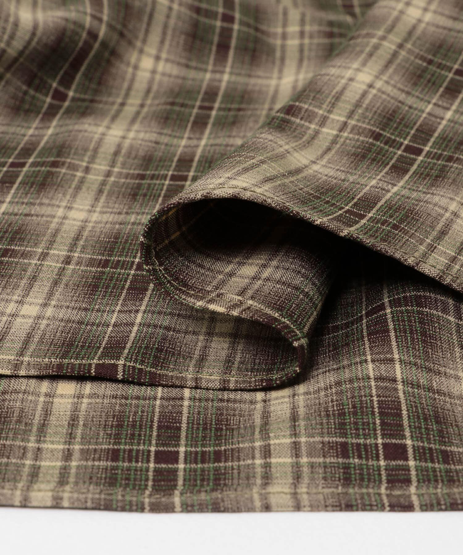 URBAN RESEARCH DOORS「オンブレチェックレギュラーカラーシャツ」|シャツ・ブラウス|