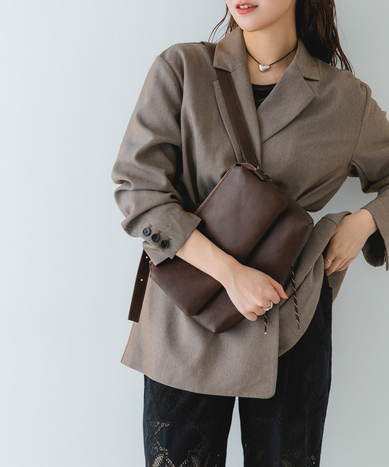 RODE SKO「レザーボディバッグ」|ショルダー・メッセンジャー|