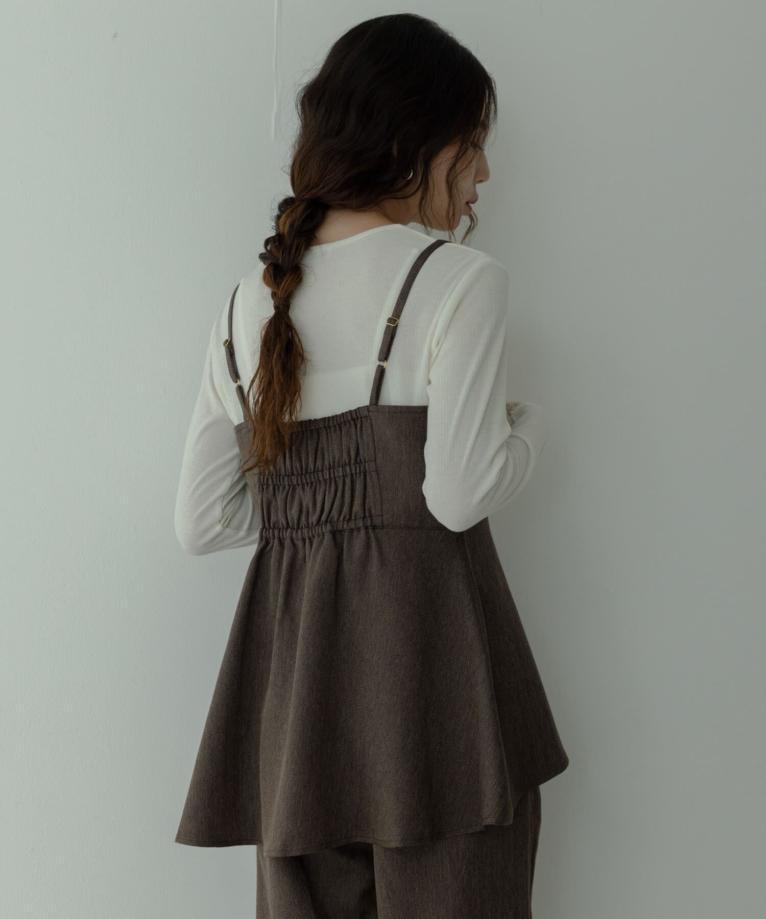 Sonny Label 「ヘリンボーンキャミ&times;パンツセットアップ」|スカート|