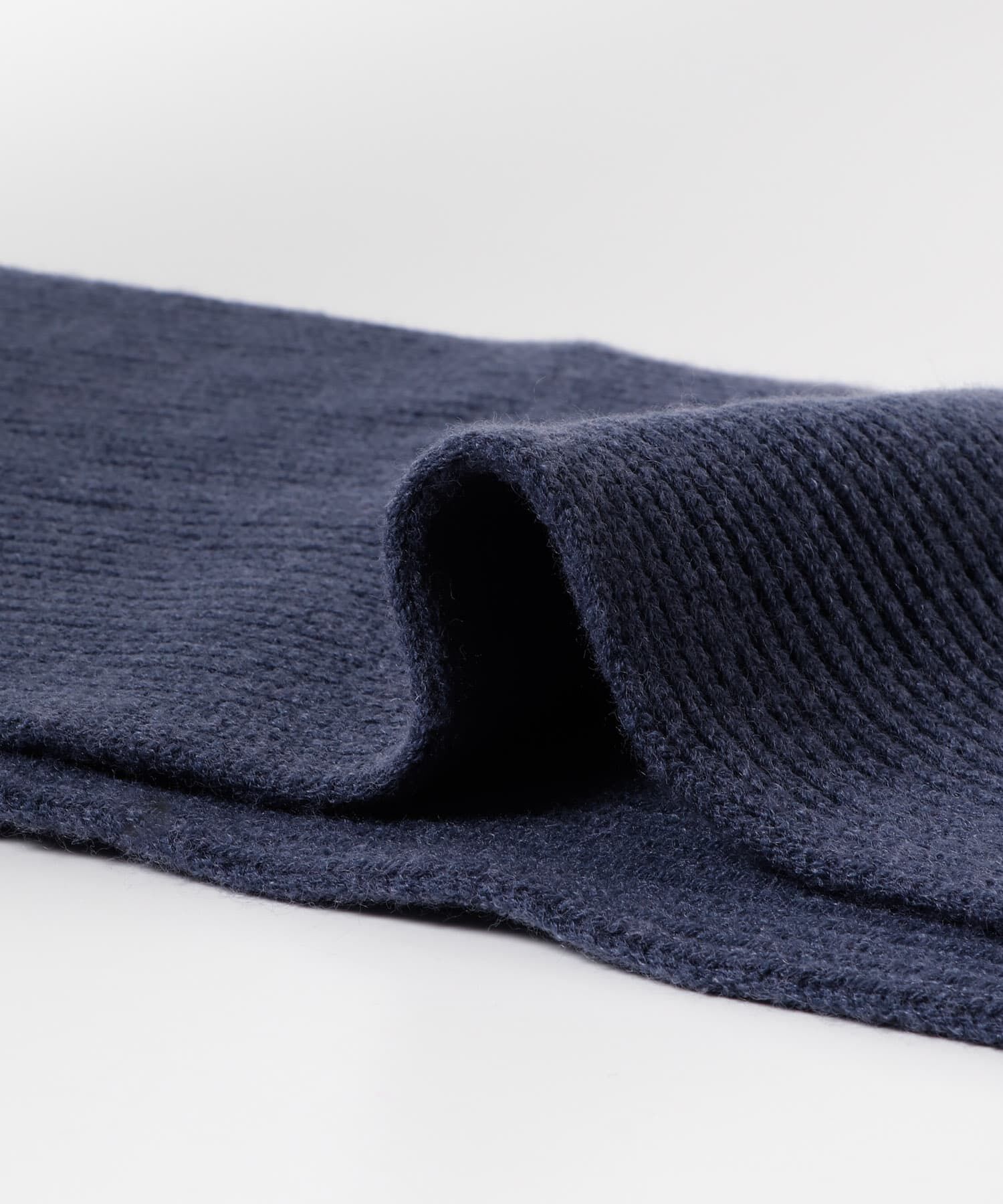  「タブ付きリブニットマフラー」|マフラー|