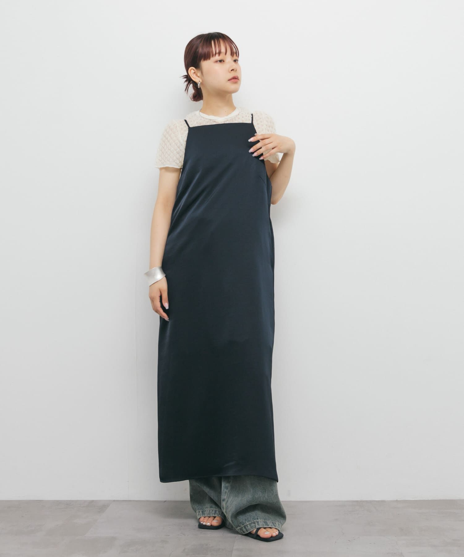  「シアークロップドニット」|ニット・セーター|