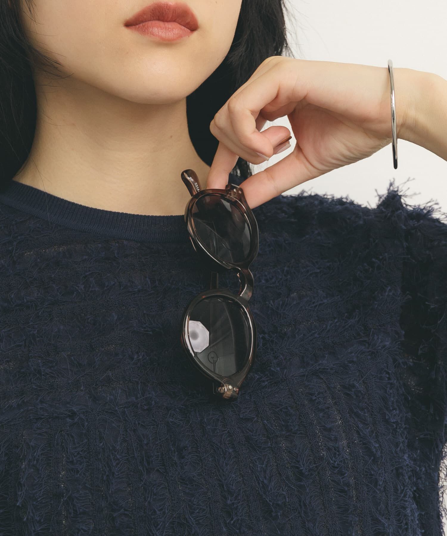  「ボストンフレームサングラス」|メガネ|