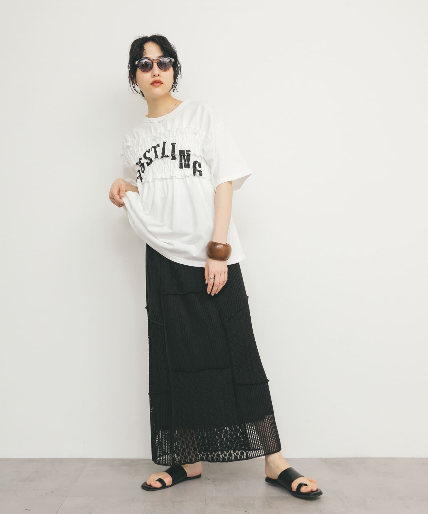  「ボストンフレームサングラス」|メガネ|