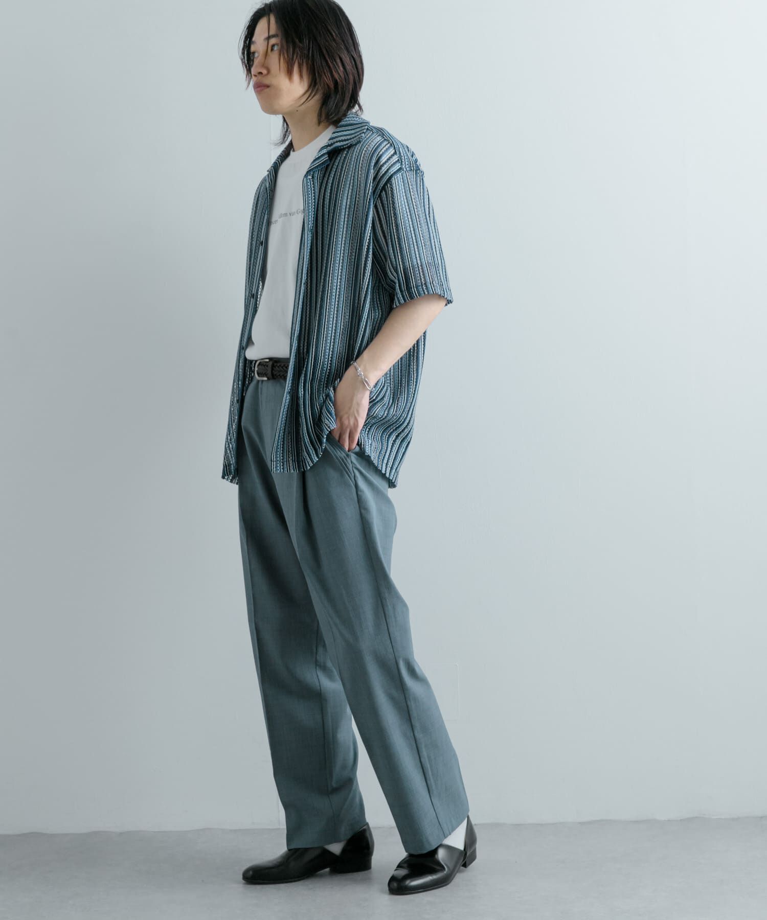 SENSE OF PLACE by URBAN RESEARCH「『セットアップ対応』 『UR TECH DRYLUXE』リネンライクテーパードパンツ」|その他|