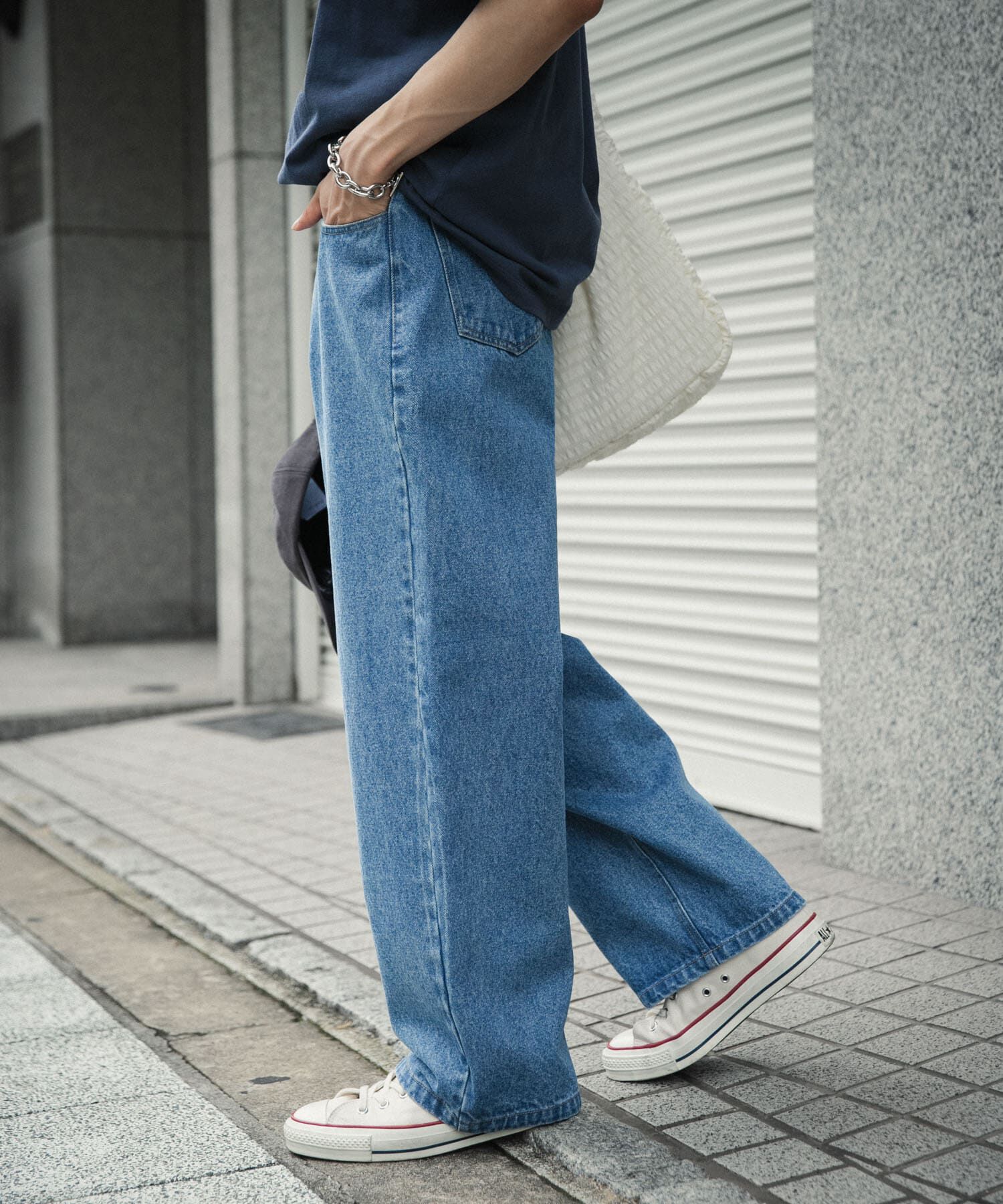 SENSE OF PLACE by URBAN RESEARCH「ストレートデニムパンツ」|デニム|