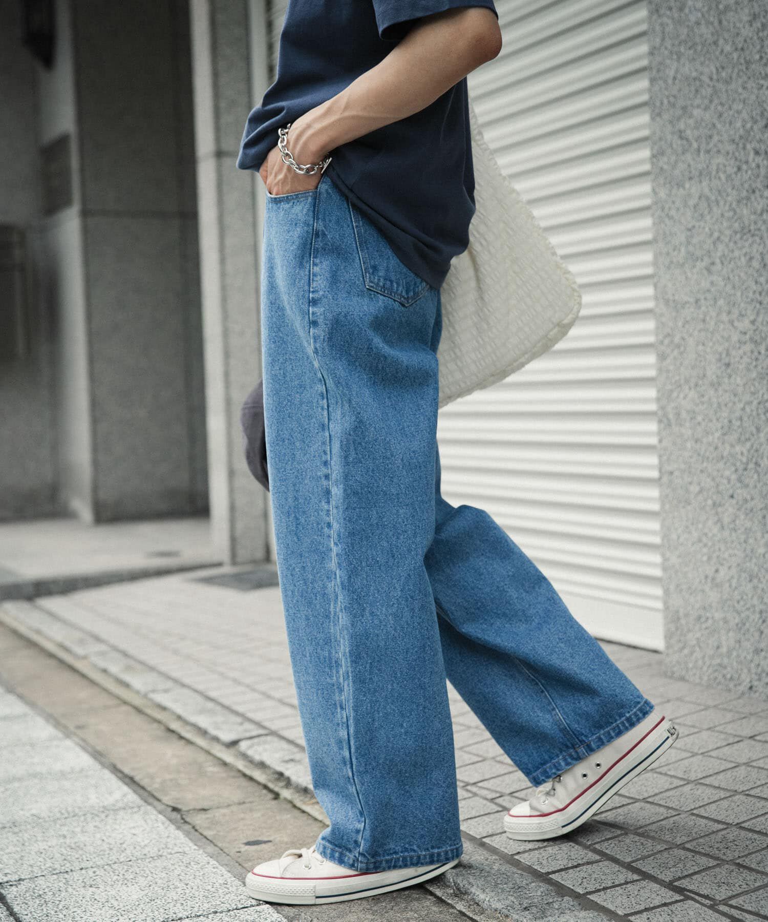 SENSE OF PLACE by URBAN RESEARCH「ストレートデニムパンツ」|デニム|