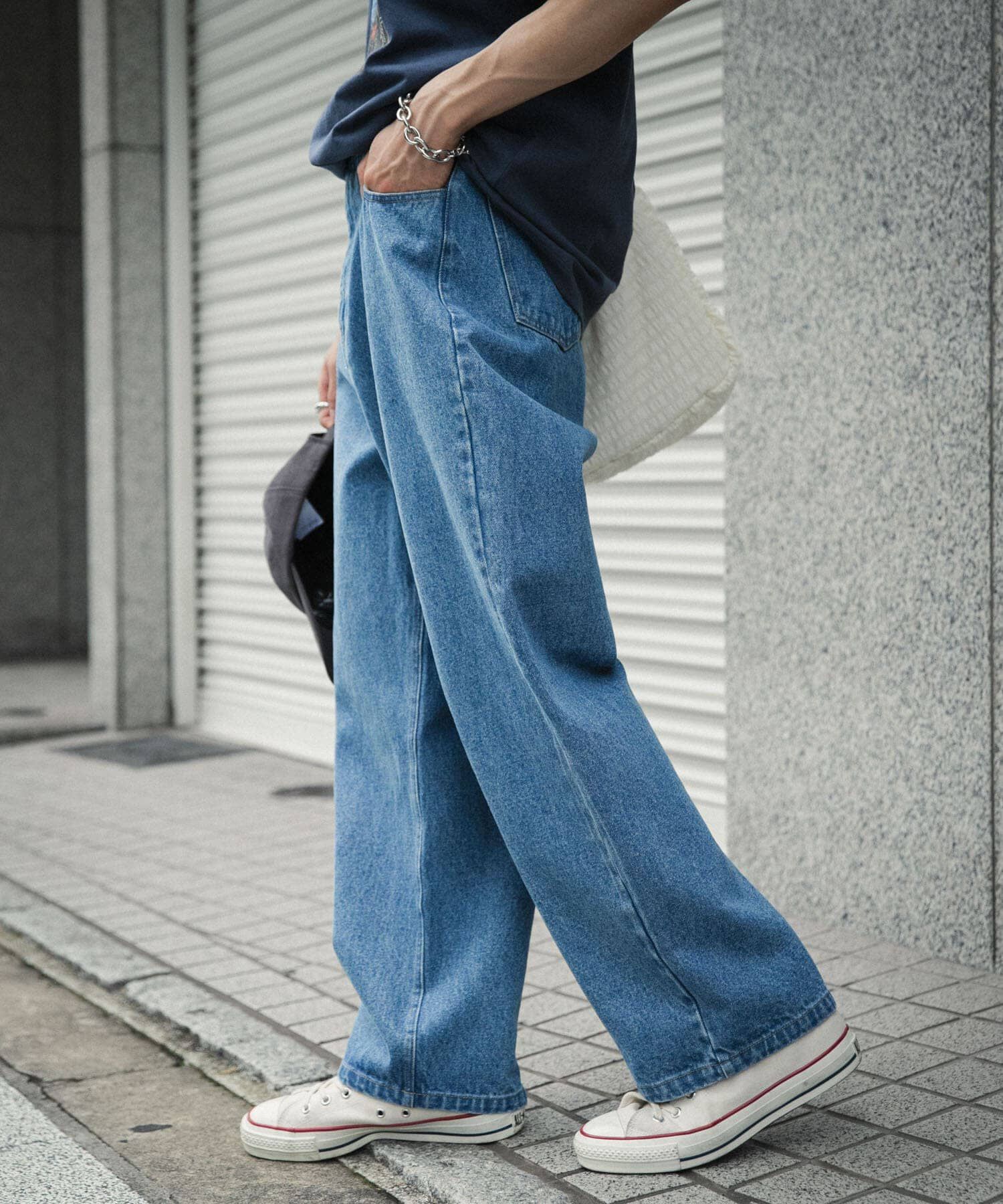 SENSE OF PLACE by URBAN RESEARCH「ストレートデニムパンツ」|デニム|