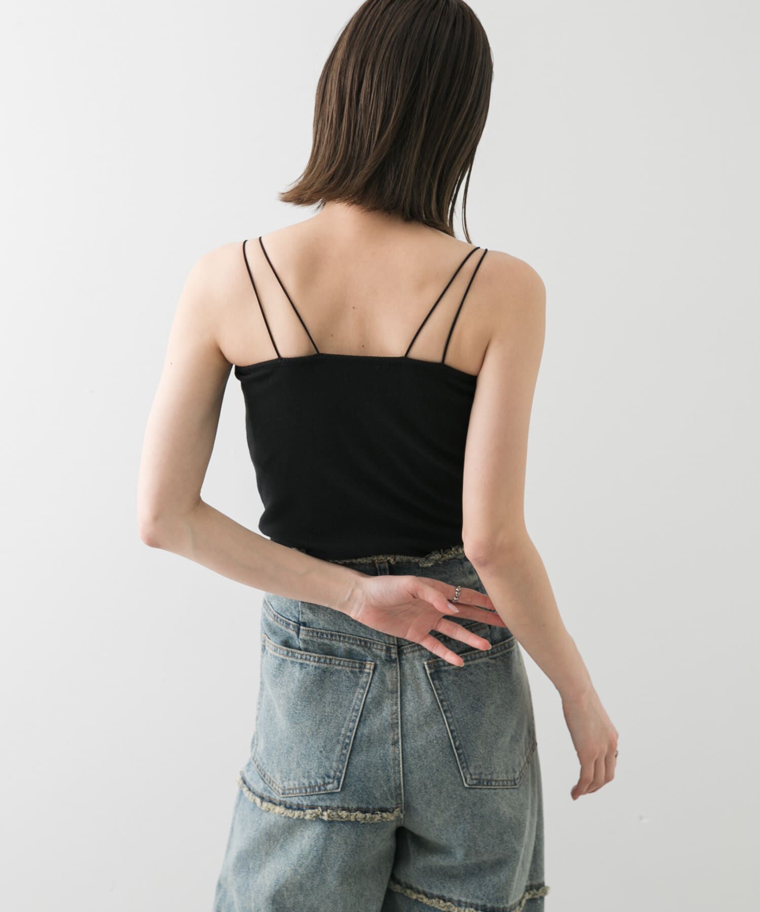 SENSE OF PLACE by URBAN RESEARCH「『一部WEB限定カラー』ダブルストラップカップツキキャミソール」|キャミソール|