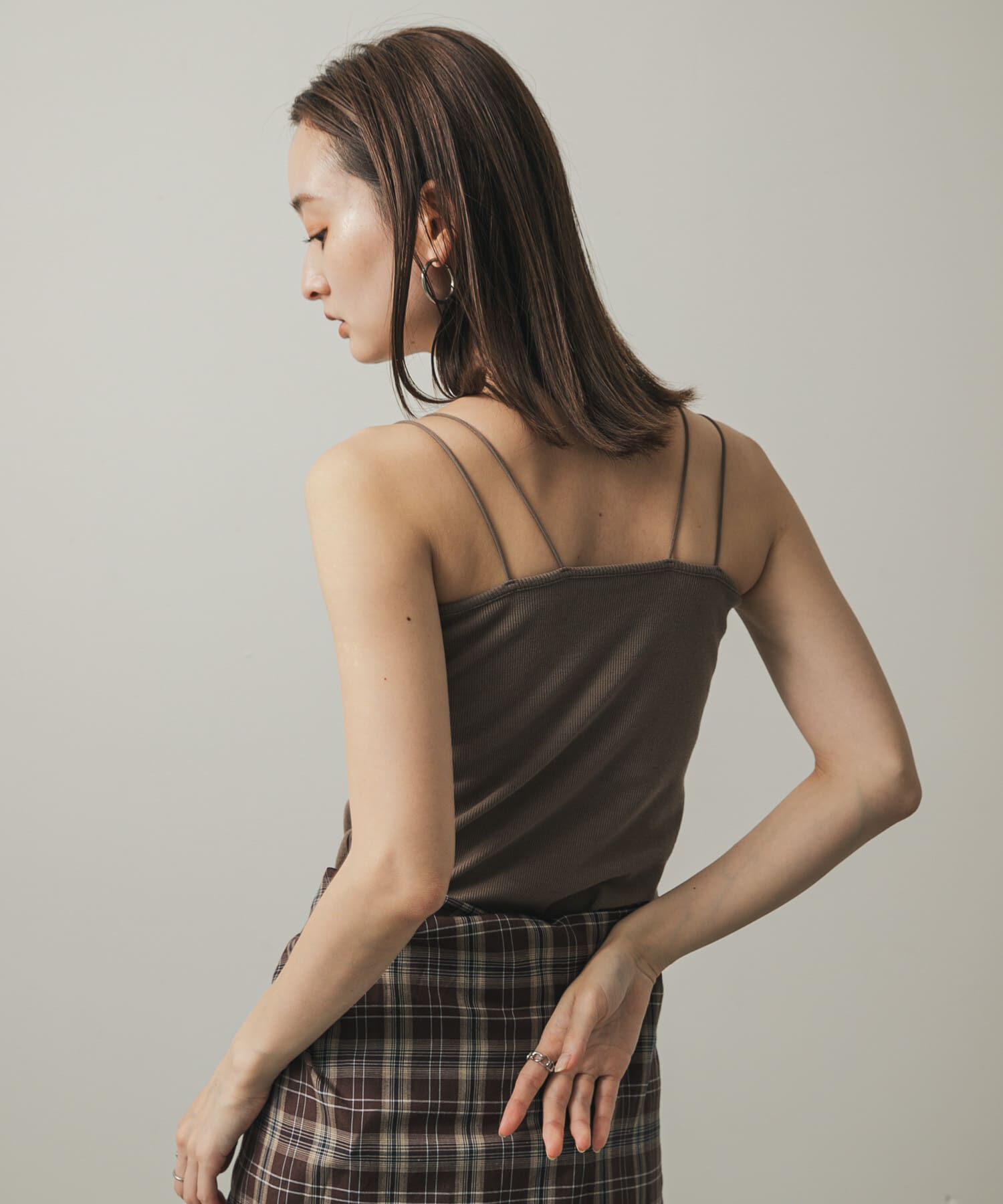 SENSE OF PLACE by URBAN RESEARCH「『一部WEB限定カラー』ダブルストラップカップツキキャミソール」|キャミソール|