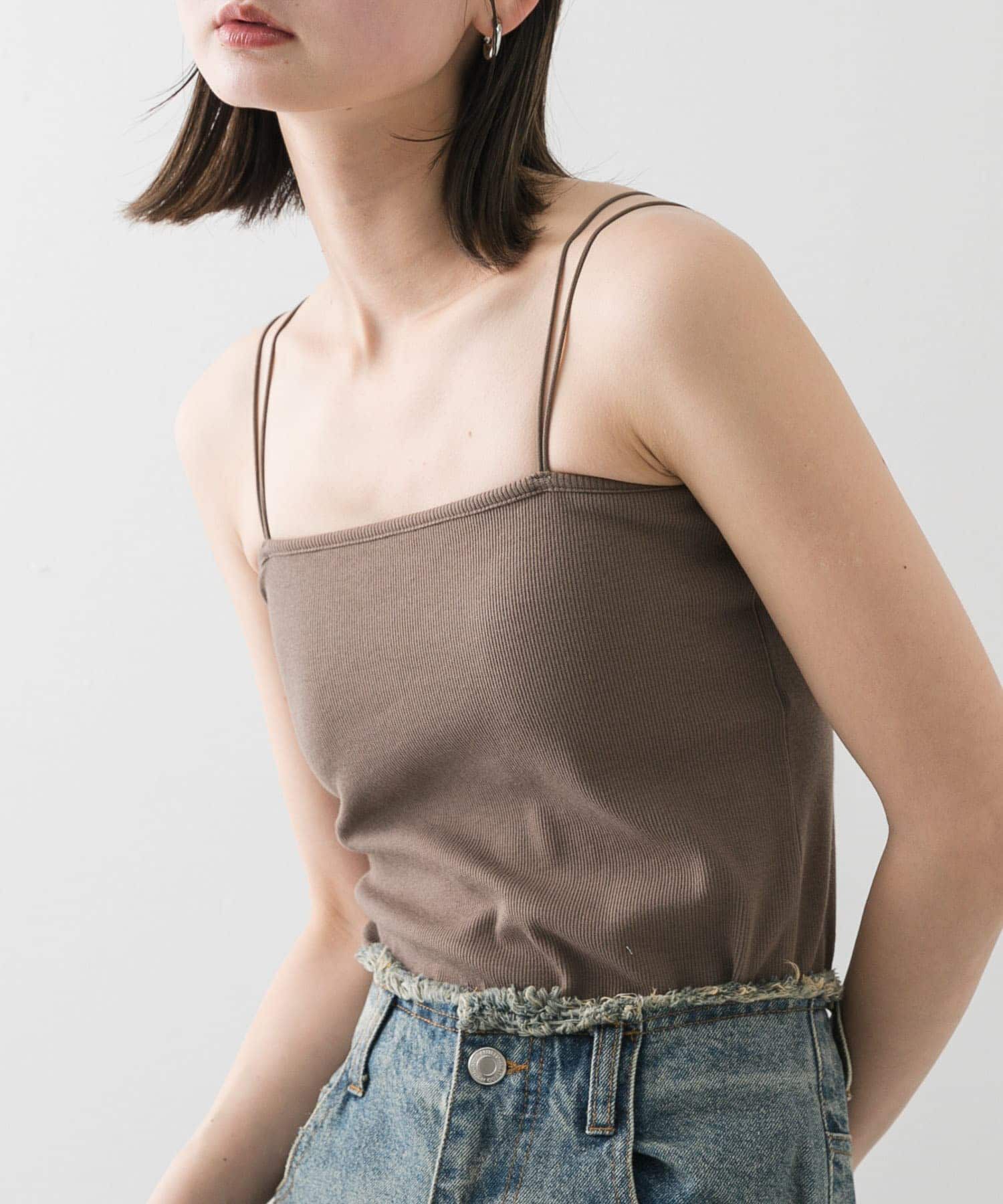 SENSE OF PLACE by URBAN RESEARCH「『一部WEB限定カラー』ダブルストラップカップツキキャミソール」|キャミソール|