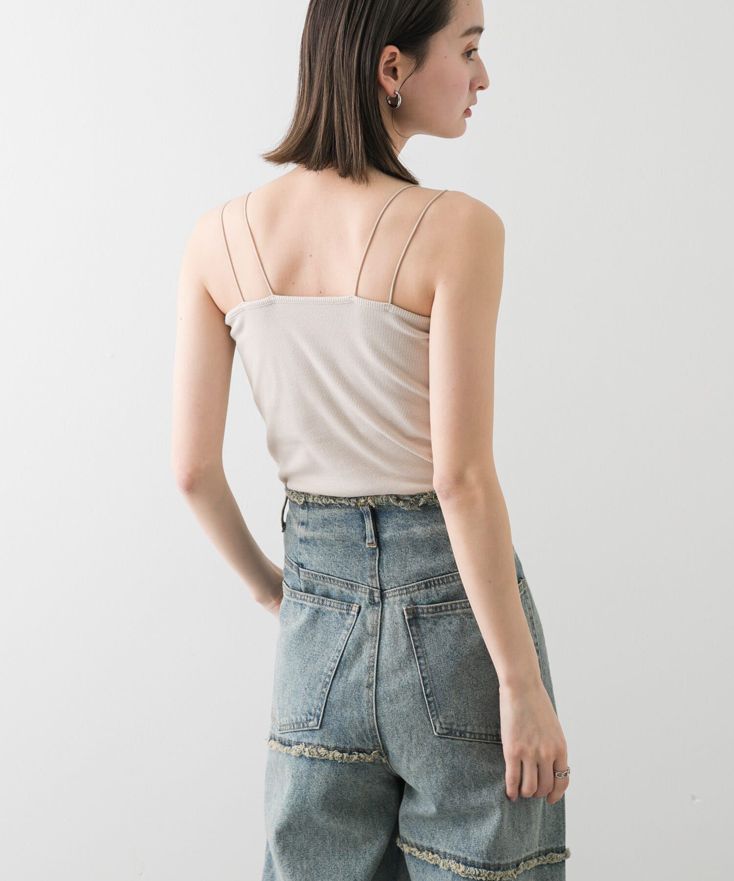 SENSE OF PLACE by URBAN RESEARCH「『一部WEB限定カラー』ダブルストラップカップツキキャミソール」|キャミソール|