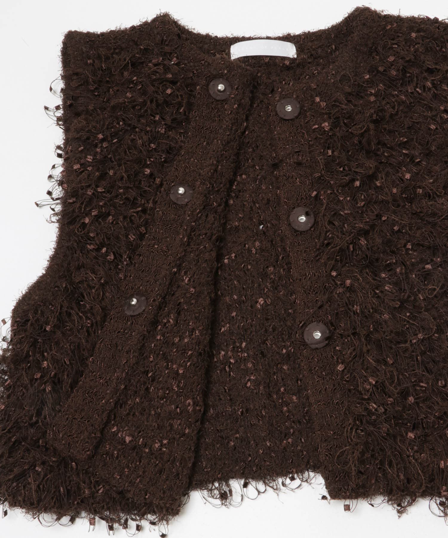 SENSE OF PLACE by URBAN RESEARCH「ブラシヤーンループベスト」|ベスト・ジレ|