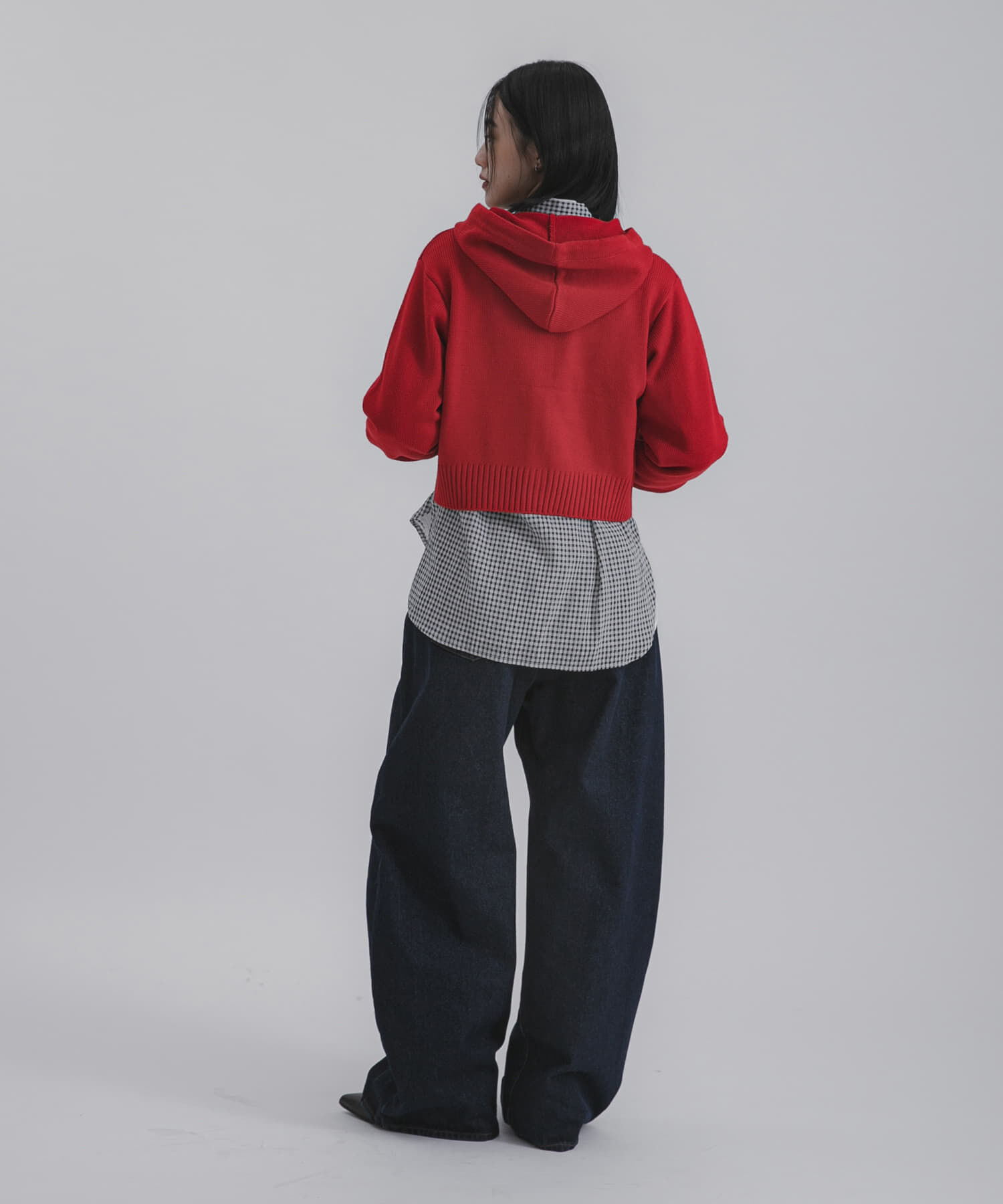 SENSE OF PLACE by URBAN RESEARCH「コンパクトフーディセーター」|ニット・セーター|