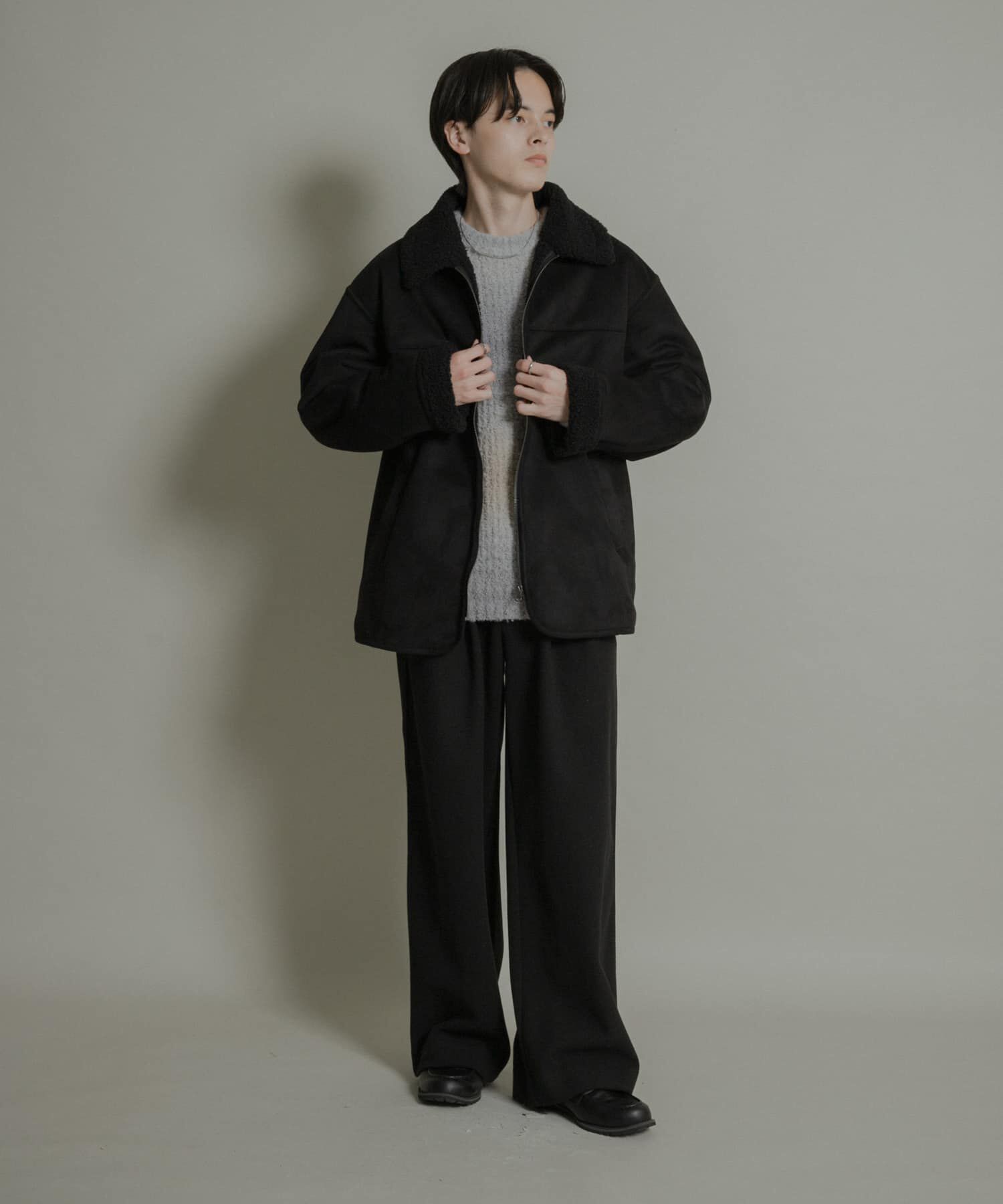 SENSE OF PLACE by URBAN RESEARCH「ジャージメルトンタックワイドパンツ」|その他|