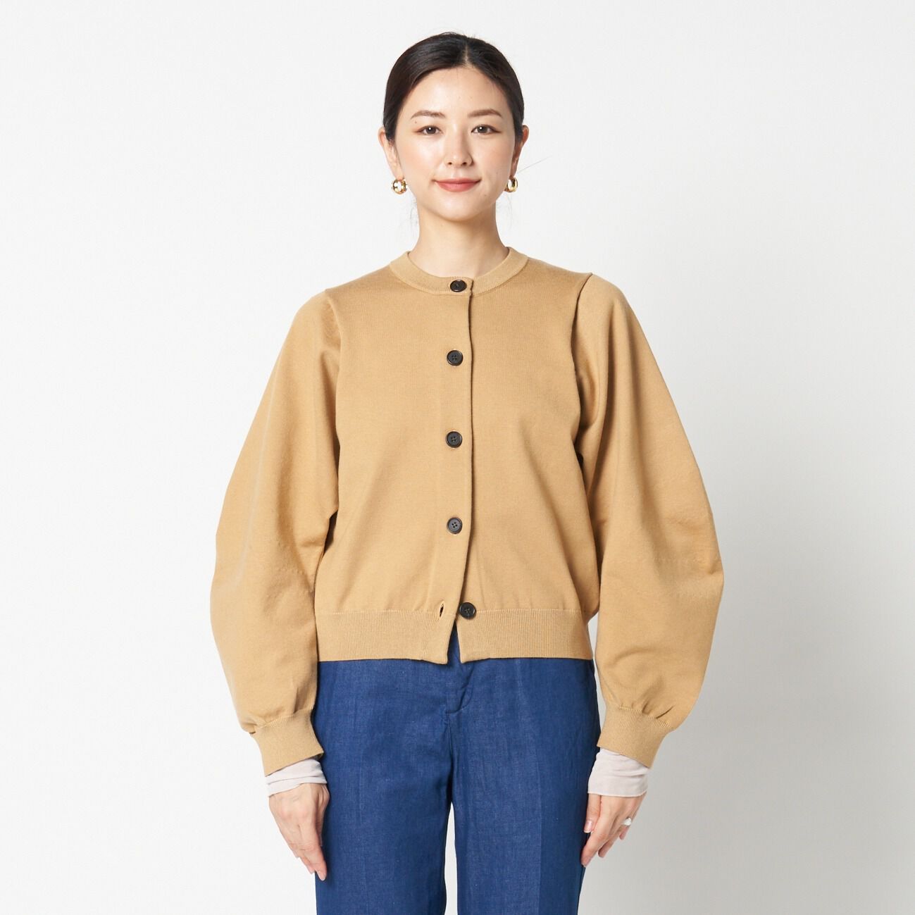 HELIOPOLE「HELIOPOLE BANANA SLEEVE KNIT CARDIGAN」|ニット・セーター|