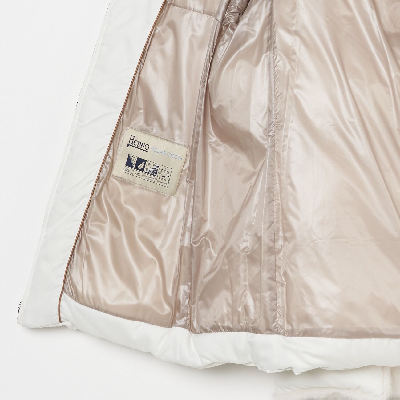  「HERNO FAKEFUR COLLAR COAT」|ダウン|