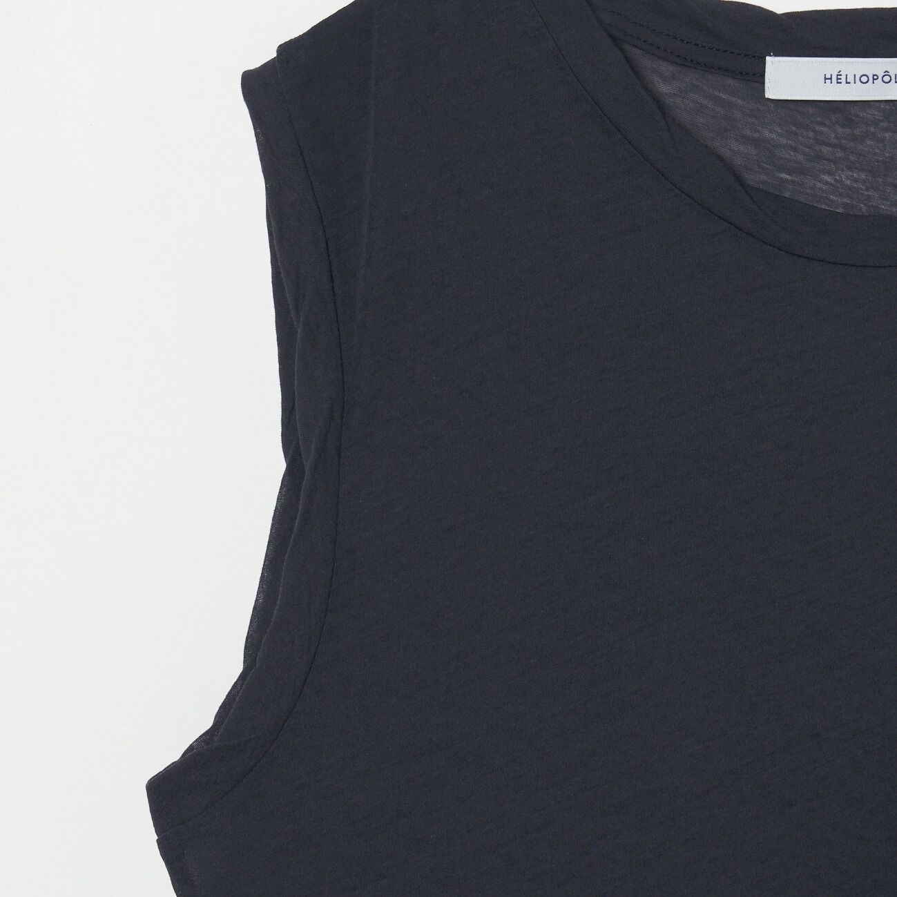 HELIOPOLE「HELIOPOLE SHEER COTTON SLEEVELESS TEE」|Tシャツ・カットソー|