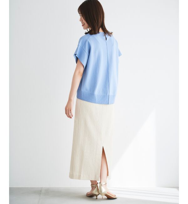 le.coeur blanc「ふくれジャガードタイトスカート」|タイト|