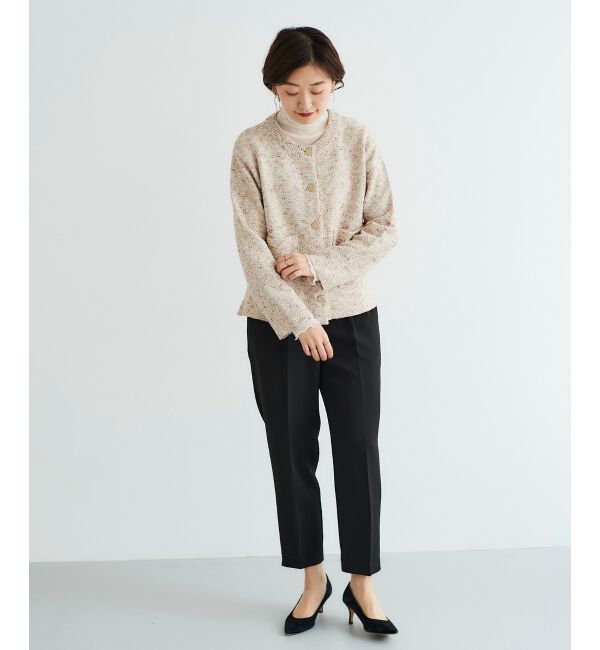 le.coeur blanc「カラーミックスニットジャケット」|その他|