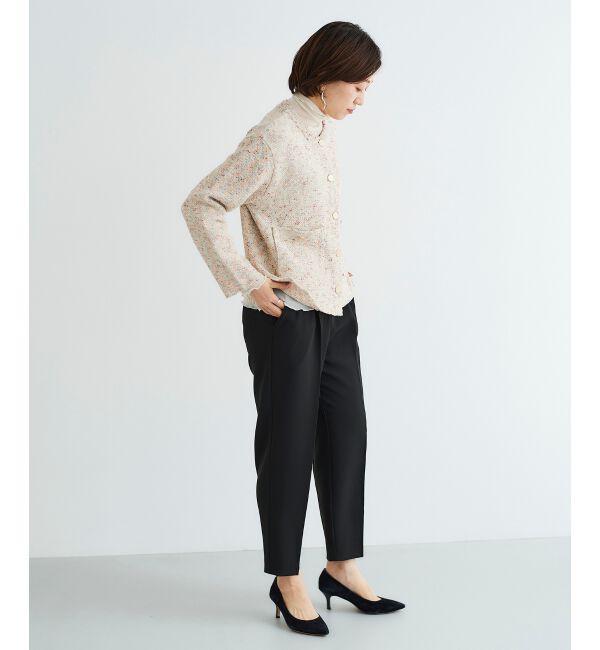 le.coeur blanc「カラーミックスニットジャケット」|その他|