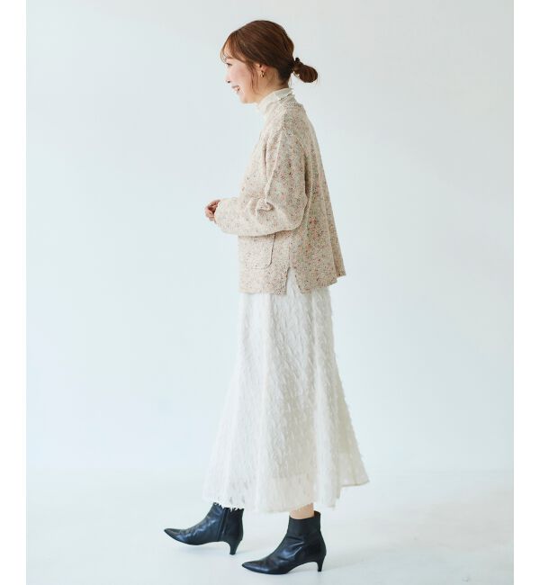 le.coeur blanc「カラーミックスニットジャケット」|その他|