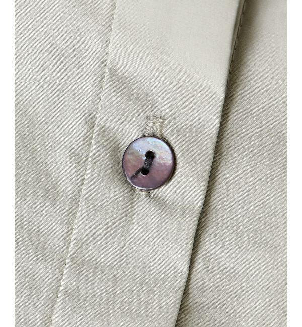 le.coeur blanc「《手洗い可能》TORRAZZO DONNAオーガンジースリーブシャツ」|シャツ・ブラウス|