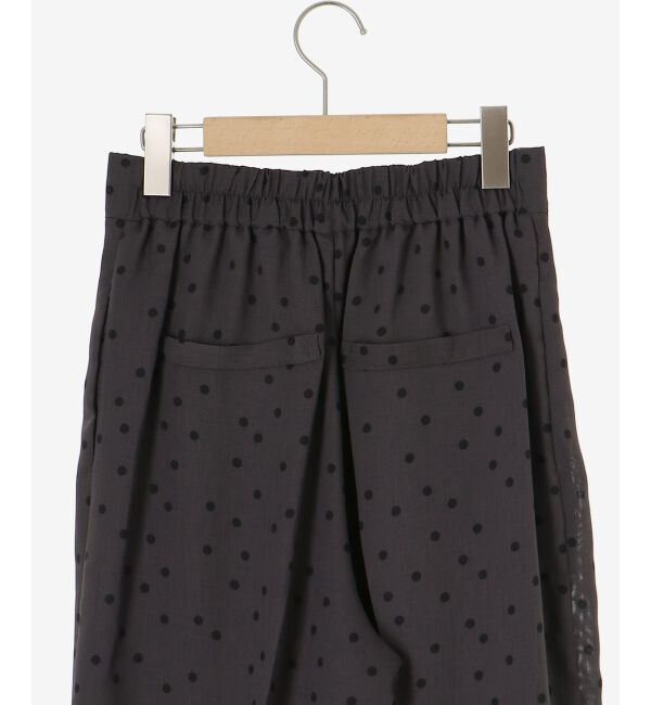  「リネンライクスラブドットタックパンツ」|その他|