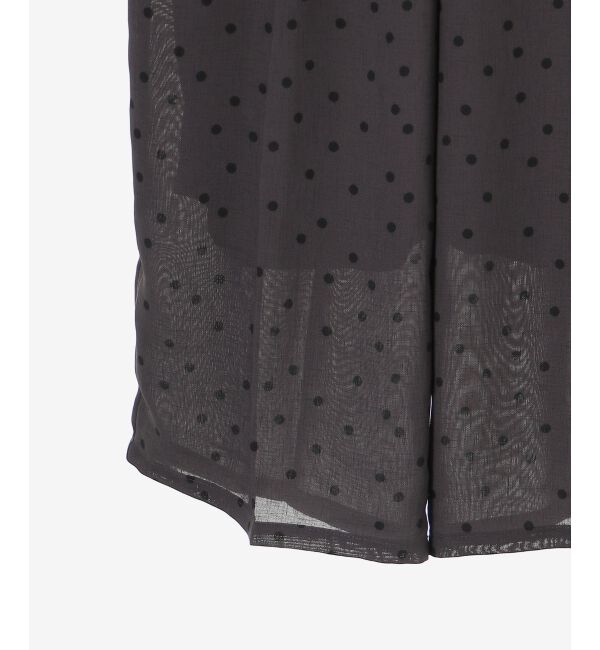  「リネンライクスラブドットタックパンツ」|その他|