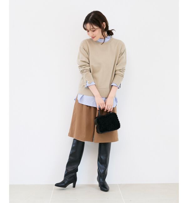  「タックデザインハーフパンツ」|その他|