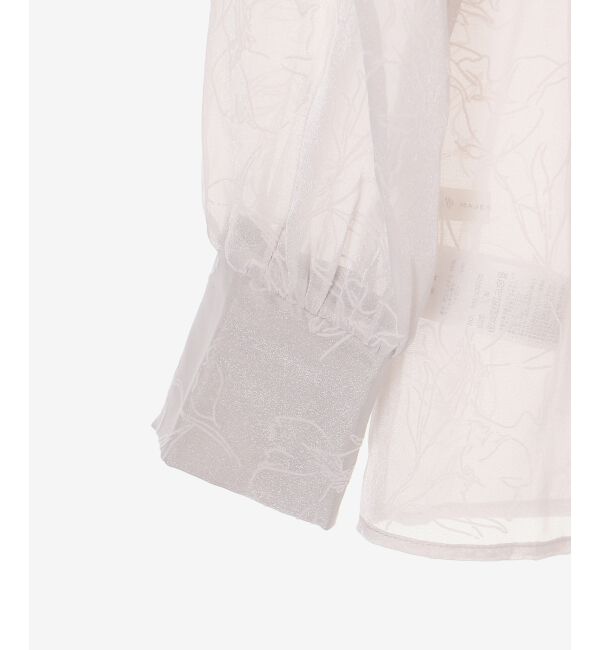 MAJESTICLEGON「フロッキーフラワーフリルブラウス」|シャツ・ブラウス|