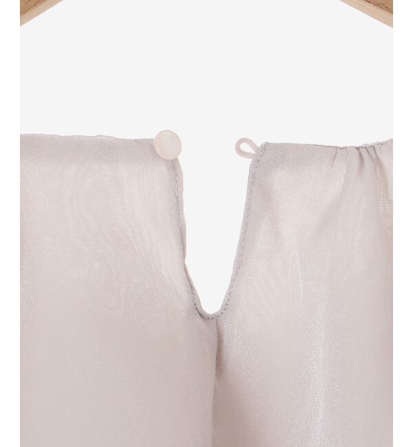 MAJESTICLEGON「フロッキーフラワーフリルブラウス」|シャツ・ブラウス|