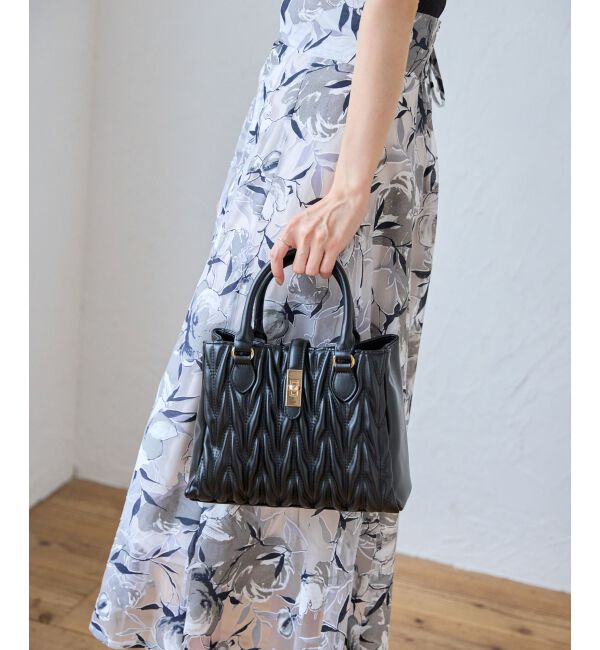 MAJESTICLEGON「クラシカルスクエアハンドバッグ」|ショルダー・メッセンジャー|