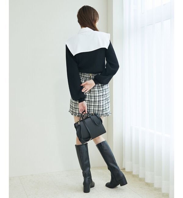 MAJESTICLEGON「クラシカルカラーセットニット」|ニット・セーター|