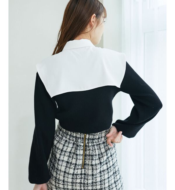 MAJESTICLEGON「クラシカルカラーセットニット」|ニット・セーター|