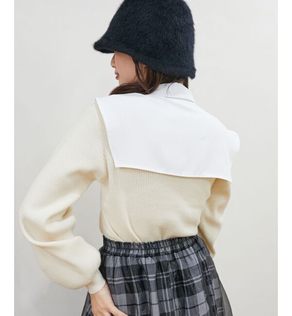 MAJESTICLEGON「クラシカルカラーセットニット」|ニット・セーター|