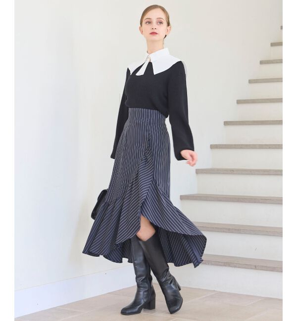 MAJESTICLEGON「クラシカルカラーセットニット」|ニット・セーター|