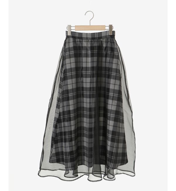 MAJESTICLEGON「シャイニーレイヤードスカート」|スカート|