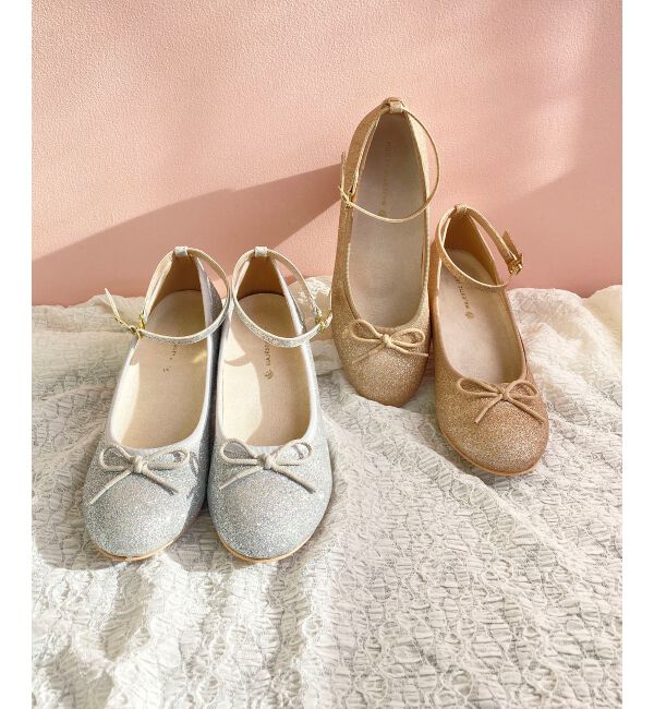 MAJESTICLEGON「ラメリボンパンプス」|パンプス|