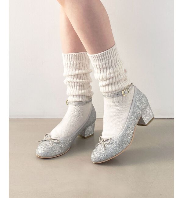 MAJESTICLEGON「ラメリボンパンプス」|パンプス|