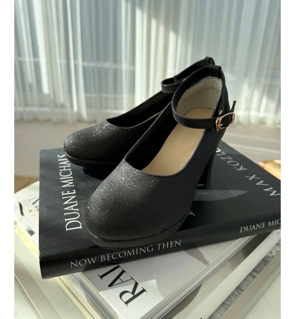 MAJESTICLEGON「ふかふかクッションパンプス」|パンプス|ブラックベース