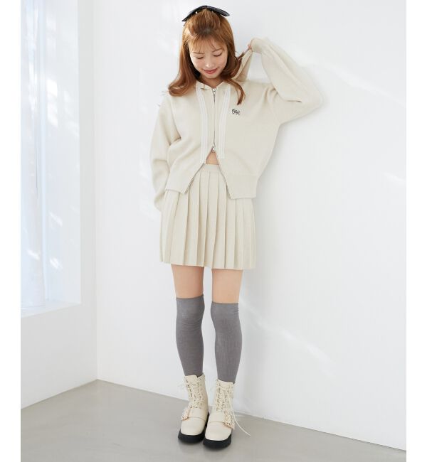 MAJESTICLEGON「パールバックルレースアップブーツ」|ショートブーツ|