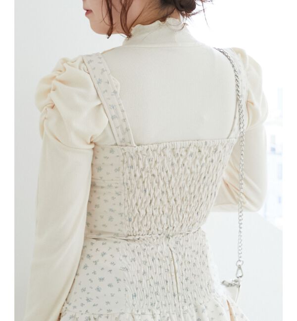 MAJESTICLEGON「フロントレースアップビスチェ」|キャミソール|