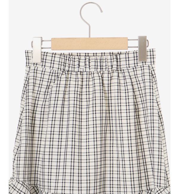  「フリルデザインスリットスカート」|スカート|