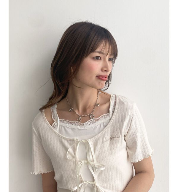  「チェーンモチーフネックレス」|ネックレス|