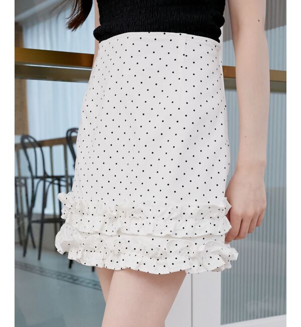  「ホイップフリルスカパン」|スカート|