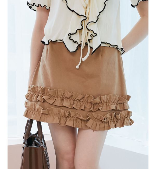  「ホイップフリルスカパン」|スカート|