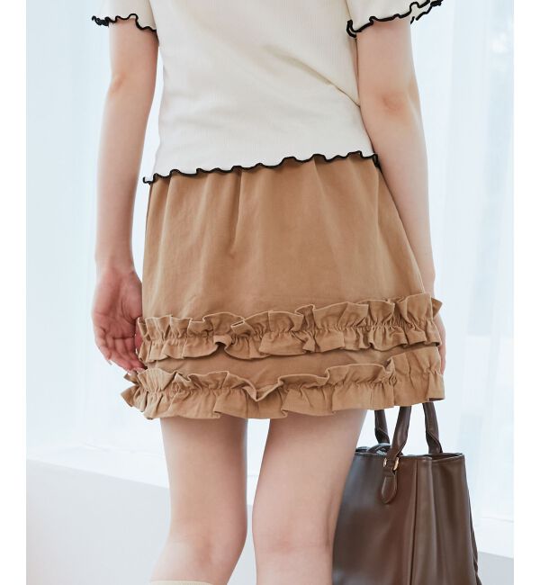  「ホイップフリルスカパン」|スカート|