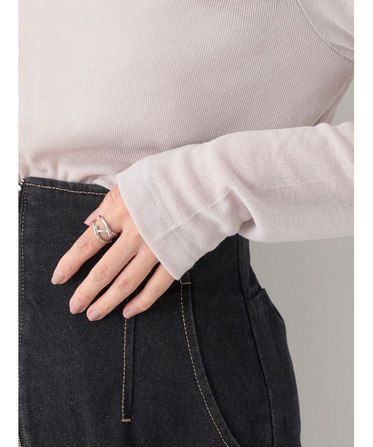 earth music&ecology「シアーリブプルオーバー」|Tシャツ・カットソー|